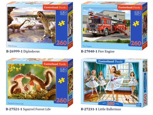 Castorland piękne Puzzle 260 elem. CLASSIC CA0009 na Arena.pl