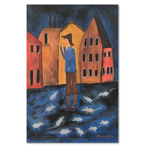 Deco Panel, Abstrakcja myszołap 60x80 na Arena.pl