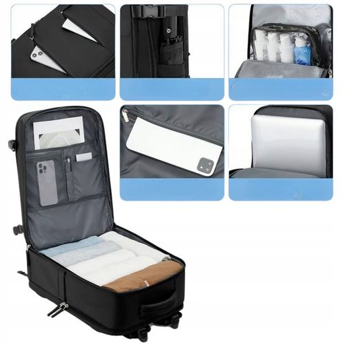 Plecak turystyczny 20-40 l czarny plecak szkolny na Arena.pl