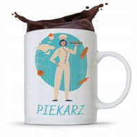 Kubek Prezent Dla Kucharza Kucharki Piekarz Z Nadrukiem Ze Zdjęciem
