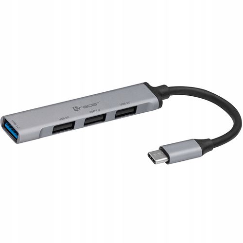 HUB USB 3.0 Tracer H40, 4 ports, USB-C na Arena.pl