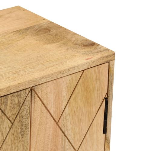 Szafka z litego drewna mango, 80 x 30 x 75 cm na Arena.pl