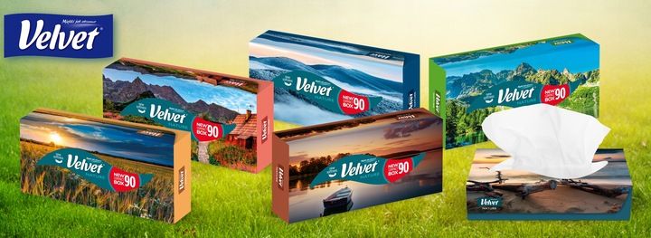 Velvet chusteczki Nature 40 opakowań zdjęcie 7
