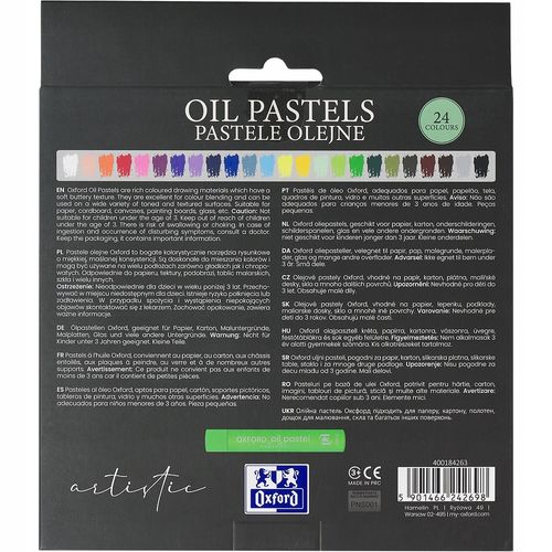 pastele olejne oxf art 24szt 400184263 na Arena.pl