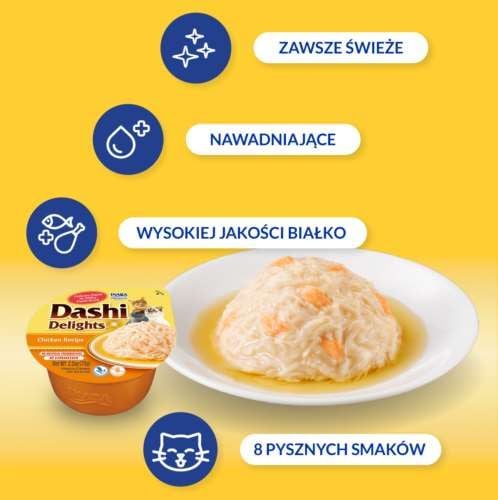 INABA CAT DASHI DELIGHTS CHICKEN 70g na Arena.pl