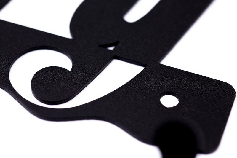 Wieszak ścienny Dzień dobry 01 czarny zdjęcie 4