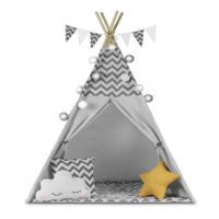 namiot tipi bawełniany Zygzak MAŁPISZON