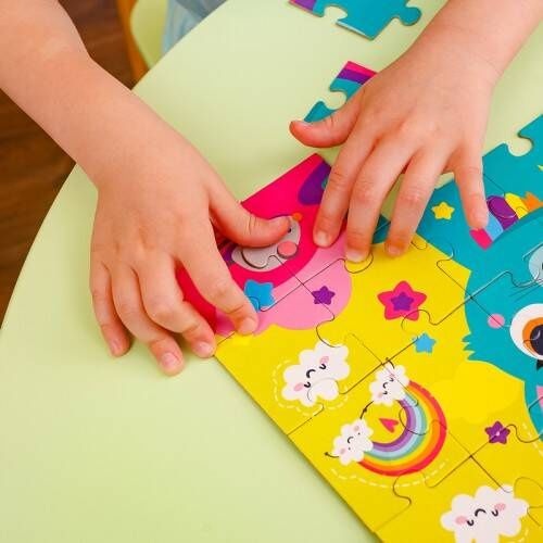 Puzzle Edukacyjne Bajkowy Kotek Dla Dzieci Rk1130-06 na Arena.pl