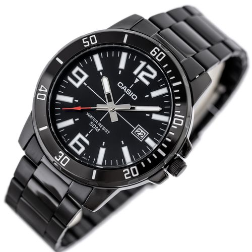 ZEGAREK MĘSKI CASIO MTP-VD01B-1B (zd169e) + BOX na Arena.pl