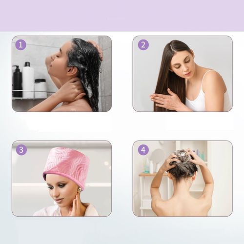 CZEPEK TERMICZNY ELEKTRYCZNY MASKA DO WŁOSÓW FILC REGULACJA TEMPERATURY na Arena.pl