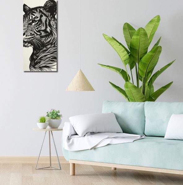Obraz 30x70cm Tygrysi Gwizd zdjęcie 2