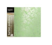 Karton Ozdobny Liscie Jasnozielony (20) 250G 3362