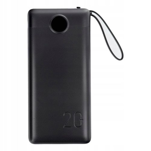 POWERBANK VEGER C20 BATERIA 20000mAh USB-C micro Lightning +wbudowany kabel na Arena.pl