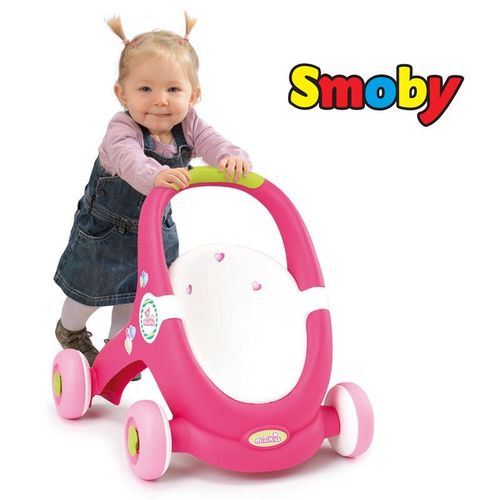 SMOBY Chodzik Minikiss róż/biel na Arena.pl