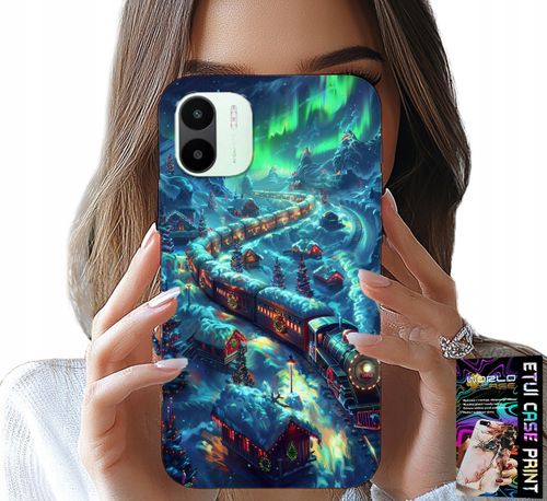ETUI DO XIAOMI REDMI A2 - POCIĄG, EKSPRES ŚWIĄTECZNY WZORY + FOLIA na Arena.pl