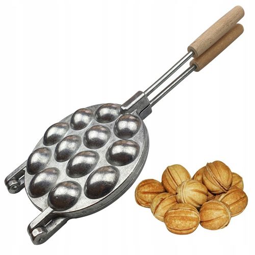 FORMA OPIEKACZ DO PIECZENIA CIASTEK ORZESZKÓW PATELNIA NA ORZESZKI DUŻE #70 na Arena.pl