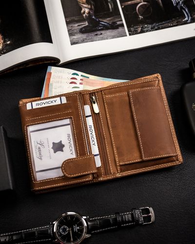 Męski stylowy portfel z indywidualnym wzorem na Arena.pl