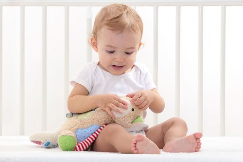 SIGIKID - Kremowy kot 30 cm Patchwork Sweety na Arena.pl