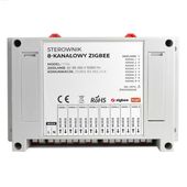 Sterownik Przełącznik Beznapięciowy 8 Kanałowy 8x10A ZigBee TUYA Smart Life