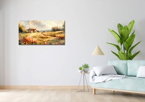 Obraz 100x50cm Sielski Domek na Arena.pl