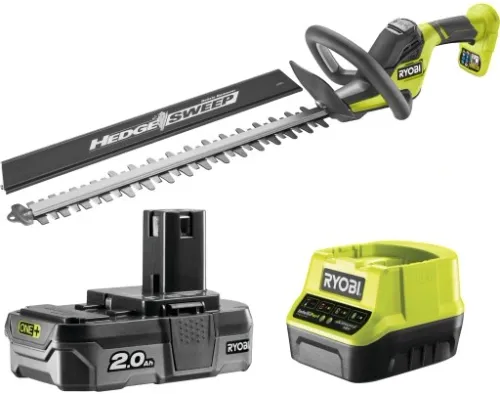 RYOBI NOŻYCE DO ŻYWOPŁOTU AKUMULATOROWE 18V SEKATOR 50CM HEDGESWEEP + 2AH na Arena.pl