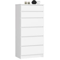 Komoda do sypialni, pokoju, 6 szuflad, STILO, 60x40x130 | TYLETEGOTU