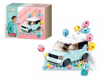 KLOCKI SLUBAN dla dziewczynek Samochód z balonami 236 - B1087