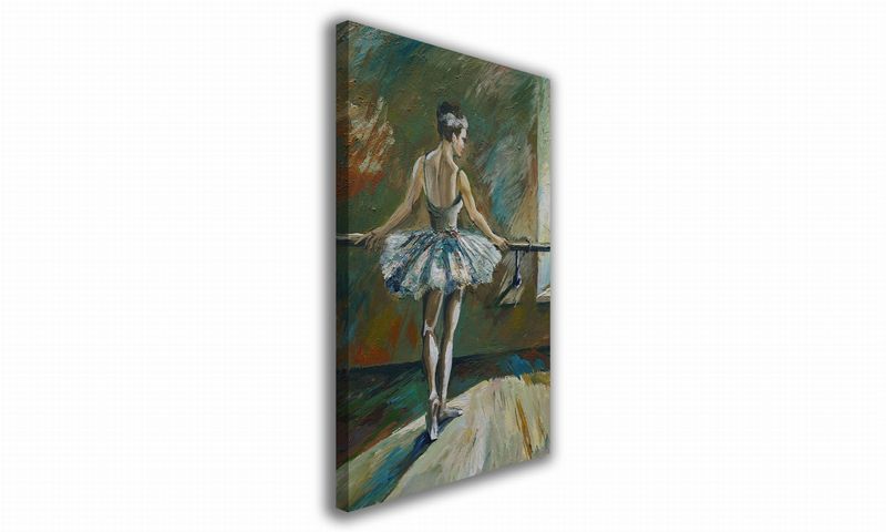 OBRAZ NA PŁÓTNIE 004 Baletnica 30x40cm zdjęcie 1