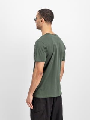 Alpha Industries Basic T-shirt (100501) dark olive XXL zdjęcie 6