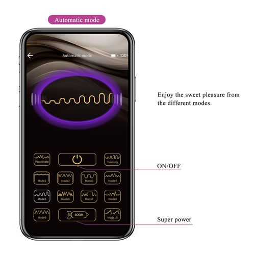 Shey, 10 Vibration Functions 10 Tapping Functions Mobile App Long-Distance na Arena.pl