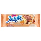 Jeżyki Herbatniki z bakaliami w czekoladzie mlecznej słony karmel 140 g