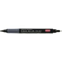 marker do cd perm dwustr czarny to-321 a'20