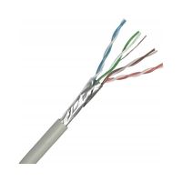 Kabel FTP Lanberg kat. 6 305m drut CU szary