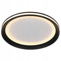 Lampa sufitowa, plafon LED CCT czarny okrągły do kuchni i łazienki ARTIZO