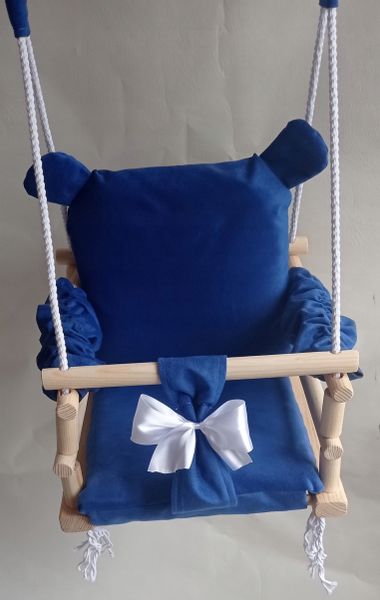 Huśtawka 3w1 dzieci NIEBIESKI ogród prezent pokój zdjęcie 6