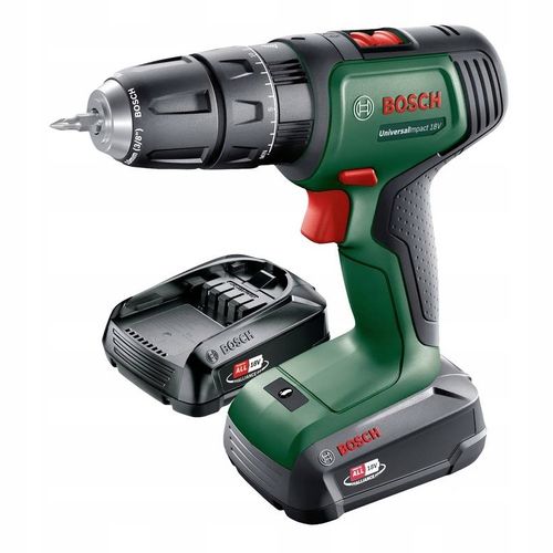 Wiertarka udarowa Bosch 18V Duży Zestaw 2,5Ah na Arena.pl