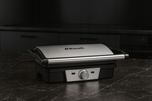 Grill elektryczny opiekacz Riwall Soczysty panini 1800W na Arena.pl