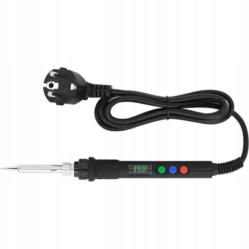 LUTOWNICA PRECYZYJNA KOLBOWA S801B 80W Z REGULACJĄ TEMPERATURY + 9 GROTÓW na Arena.pl