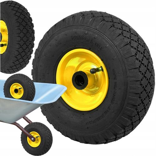 KOŁO KÓŁKO DO TACZKI WÓZKA 2PR 260x85mm 3.00-4 Z DĘTKĄ POMPOWANE MOCNE na Arena.pl