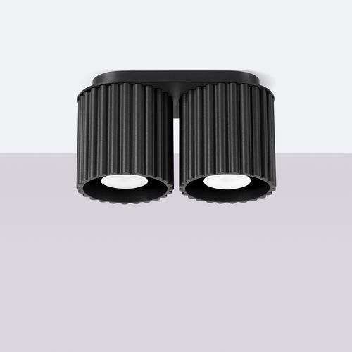 Plafon AURA 2 czarny GU10 na Arena.pl