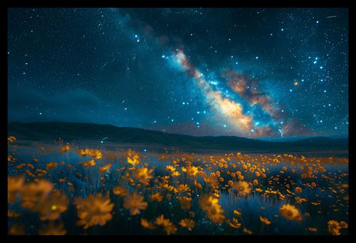 Plakat 45x30cm Nocne Niebiosa na Arena.pl