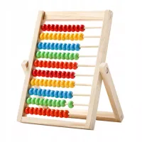 DLA DZIECI STOJĄCE LICZYDŁ  DREWNIANE