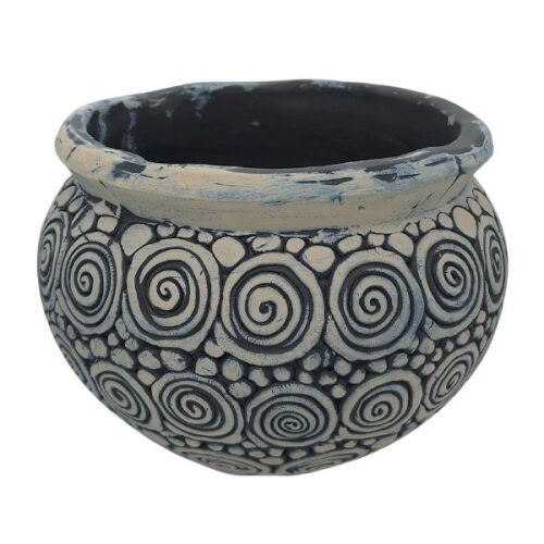 Doniczka Ceramiczna Handmade Zaklęta Glina zdjęcie 2