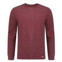 Longsleeve męski bordowy melanż Bastian Rozmiar - 3XL
