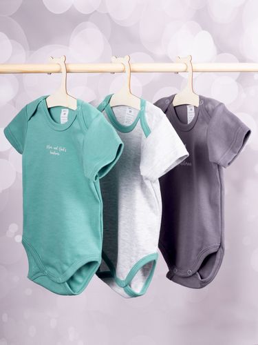 Body chłopięce z krótkim rękawem napisy 3PAK 62 YOCLUB na Arena.pl