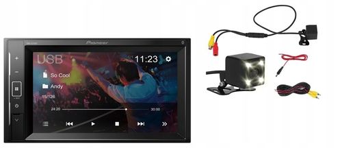 Pioneer DMH-A240BT Radio samochodowe 2DIN LCD Bluetooth + kamera cofania na Arena.pl