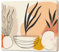 Obraz 100x90cm Szkice Botaniczne