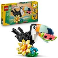 LEGO CREATOR 3W1 31173 DZIKIE ZWIERZĘTA: TROPIKALNY TUKAN KLOCKI PREZENT