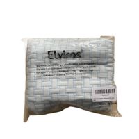 Elviros Poszewka na Poduszkę z Pamięcią Kształtu  64 x 38 cm - Biała