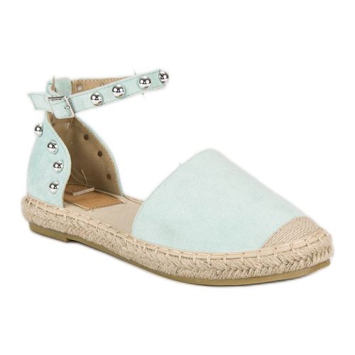 Miętowe espadryle r.36 na Arena.pl